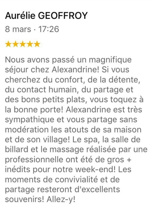 Le Nid D'Alex Spa , Rando Et Table D'Hote Autigny-la-Tour Kültér fotó